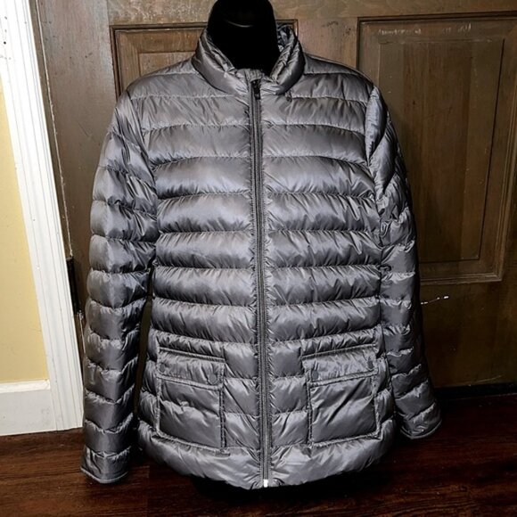 BMW Motorsport Down Puffer Jacket Zip Up Womens Size XL - Picture 1 of 15
